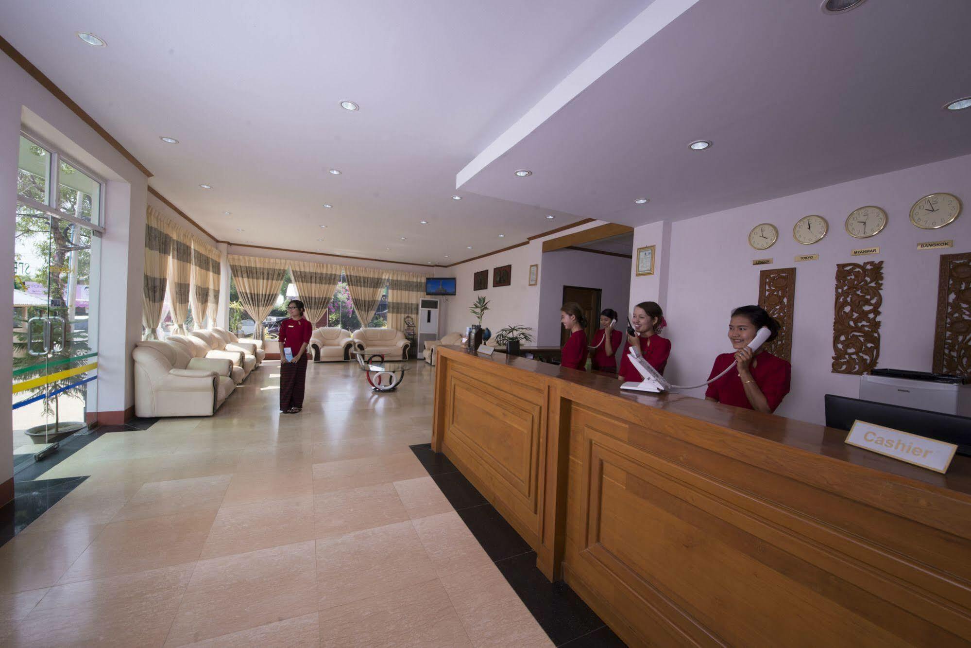 Shwe Poe Eain Hotel New Bagan Exterior foto